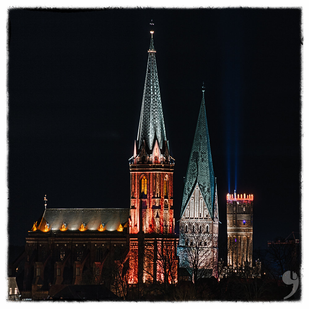 St. Nicolai, St. Johannis, Watertower,